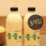 순진식품 우뭇콩물 1000mL 3EA : 순수하고 진한콩물