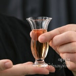 [다도 보이차] 예향원 핸드메이드 크리스탈 머메이드 글라스 찻잔 C-5271 : 예향원