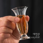 [다도 보이차] 예향원 핸드메이드 크리스탈 머메이드 글라스 찻잔 C-5271 : 예향원