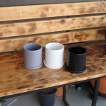 모던 도기 원형 화분 C0116 11x11cm : 베스트 하우스