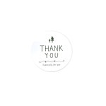 착한염색오땡큐 | 원형땡큐 스티커 카페 감사 땡큐 원형 답례품 포장스티커 소량주문제작 : 더착한팩