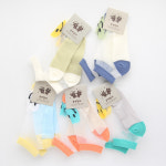 국산 아동 시스루 망사 그물 여름 양말 5켤레(모노스마일)_CH1202 : 가네모치