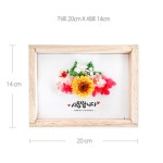 어버이날 액자 만들기 프리저브드 플라워 캘리그라피 감사액자 드라이플라워 : 달콩 마트