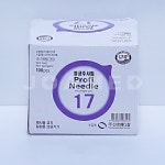 신창 일회용주사침 멸균제품 개별포장 17G 1-1/2inch 100개입 여드름/고름바늘 : 조아메드