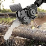 전동드릴 6인치 슈퍼 전기 드릴 체인톱 파워어댑터 : 이지앤리치