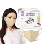 숨지킴이 새부리형 일회용 마스크 50매+50매 성인용 : 지앤티클린