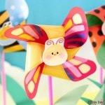 곤충 바람개비 만들기 키트 방과후 학습 미술준비물 DIY 준비물 어린이집 유치원 : 챔코