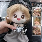 무속성솜인형 20cm 무속성 인형 아이돌 솜깅이 옷 헤어 세트 : 썸원라이크유
