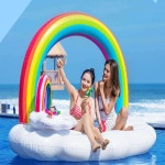 해변 휴가 레인보우 플로팅 튜브 펜션 촬영용 이쁜 : 다루다DAROODA