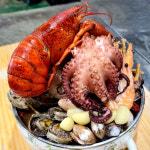 초중말복 여름철보양식 킹크랩 랍스터 황제 해신탕맛집만들기 4인분 문어 전복삼계탕 배달음식 : 파파쉐프