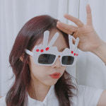 더블브이 선글라스 안경 인생네컷 소품 학예회 생일 파티 놀이동산 : 생활일번지