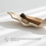 Lazylab 레이어 트레이 감성 도자기 인센스 팔로산토 홀더 버너 촬영 소품 : 몬트레소르