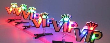 LED 안테나 헤어핀 집게핀 머리핀 삔 : 혼모샵