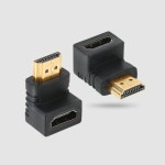 HDMI M-F 아래쪽 꺾임 젠더 : 엠투코리아