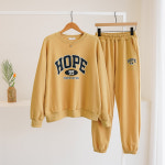 [무배] 호플리 레터링 맨투맨 + 밴딩 조거팬츠 트레이닝 세트 : 잇수다