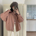 헤이라라 봄잠바 점퍼 베이지 카키 핑크 자켓 2xl : 헤이리라