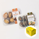 완도 손질 전복살 패키지 4P : 완도전복주식회사