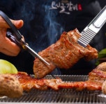 모시골갈비 국내산 양념 수제 돼지 갈비 구이 1kg : 다온블라썸