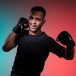 OPRO 인스턴트 커스텀핏 마우스피스 마우스가드 죠스 블랙 - 스포츠 복싱 권투 MMA : 탭파이트