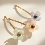 제이로렌 플라워 파스텔 포인트 실핀 : 제이로렌