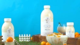 새열린목장 수제 금귤요거트 500ml(180ml, 1,000ml) : 새열린목장 수제요거트 치즈