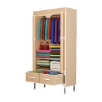 다용도 수납공간 조립식 원룸 간이 옷장 750 3컬러 장롱 학생 정리 미니멀 : 유니스마일