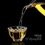 [다도 찻잔세트] 예향원 핸드메이드 수정유리 쥬얼리 티컵 6개 세트 C-5278 : 예향원