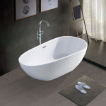 강화 아크릴 가정용 독립형 프리스탠딩 전원주택 바스 욕조 H8010 : 랑쉬