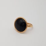 14K 오닉스반지 라운드 : JACE