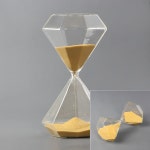 30분 골드 금색 모래멍 인테리어모래시계 유리 타이머 사우나 : THE  YUNZ