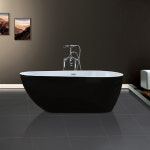 강화 아크릴 가정용 독립형 프리스탠딩 전원주택 바스 욕조 H8010 : 랑쉬