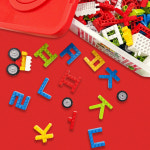 한글 글자 블럭 레고 호환 장난감 한글공부 플라팜 : 예술놀이터