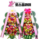 부산다비다웨딩홀부페 결혼식 축하화환배달 : 화랑꽃배달