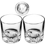 Amesser 위스키 올드 패션드 글라스 2개입 선물 세트 HW-S002 HW-S011 : 케로상사