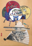 달빛 아래 달그림자 민화그림 : 달 빛 아래 달 그림자