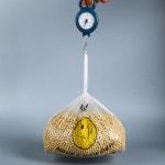 스마일 비닐봉투 50매 32x52cm 선물 포장 : 밍스밴드
