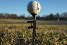 Smootndustries Novelty Golf Tee Unique Gun Firearm Golf Tee Fathers Day Birthdays Bachelor Parties : 치치토