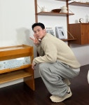 남자 오버핏 벌룬핏 스웻팬츠 : 에이티디 A.T.D