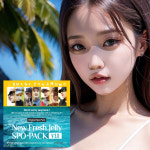 뉴 후레쉬젤리 스포팩 V3.0 10장+스포패치 쿨링 고보습 자외선 차단 썬 골프마스크팩 : 비알코스메틱