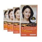 댕기머리 한방 칼라크림 1개 약국판매용 새치염색약 : 엘지오헬스케어