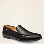 BALLY 발리 남성용 플래시샵 사슴가죽 단화 로퍼 드라이빙슈즈 모카신 블랙 : 스테이리프