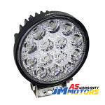 제이엠모터스 AS보증 LED서치라이트 CREE 14구 원형확산형 JMS-CREE42F LED 작업등 차폭등 후미등 화물차 해루질 집어등 경관등... 
