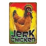 닭 집 신선한 계란 치킨 금속 로그인 쇠고기 암소 양모 오리 고기 컬렉션 주석 포스터 빈티지 벽 플라크 그림 공예 농장 장식 : 1003상사