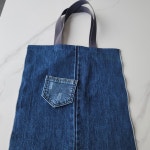 가방 숄더백 만들기 청바지 데님 키트 업사이클링 에코백 DIY : 굿사이클