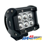제이엠모터스 LED작업등 써치라이트 와이드  JMS-CM18W 집중형 12V 24V 프리볼트 후미등 후진등 미등 덤프트럭 렉카 : J마켓