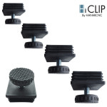 001 조립식 일자형 20,25,30mm 아연 각파이프 각관 연결용 브라켓 사각파이프 조인트 : 윤림테크