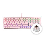 체리 MX 3.0S RGB 풀배열 사무용 기계식 키보드 핑크, 갈축 : CHERRY 체리키보드