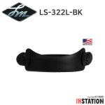 LM Quality Straps  LS-322L BK 폭넓은 숄더패드 스타일 가죽 스트랩 블랙 : 악기정류장 종합악기 쇼핑몰