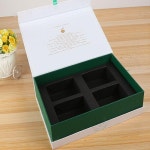 신랑함 결혼 상자 주문 단단한 자석 마감 선물 상자 도매, 리본을 가진 다채로운 초콜렛 사탕 포장 --- XP0361 : 썸머스노우07