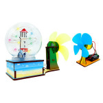 [LED 스타볼] 에너지전달 풍력 등대&풍력 하우스 만들기 (탄소중립) : 마루과학